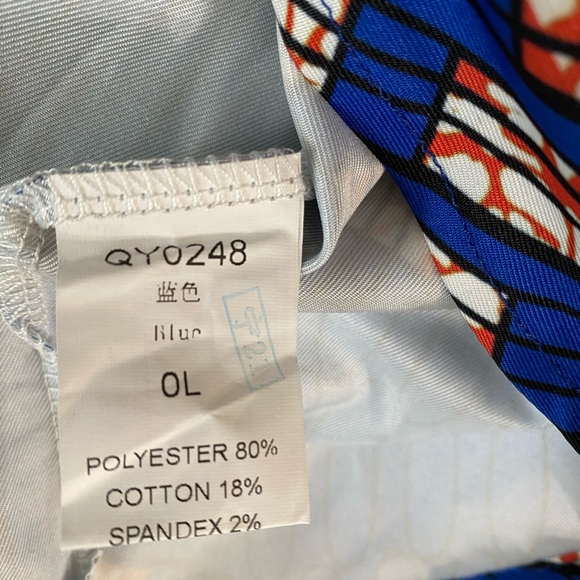 NWOT Inorin High Low Dashiki Sleeveless Dress - Picture 5 of 9